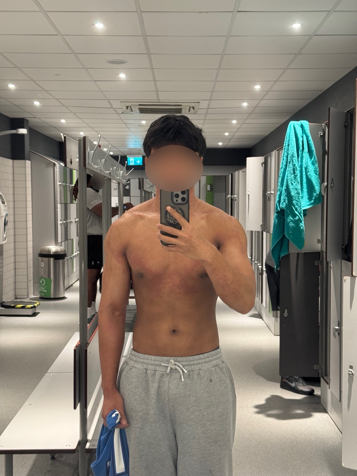 Client progress during his coaching programme